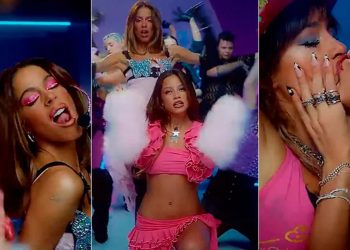Con un video y un apasionado beso, Emilia Mernes y Tini Stoessel sacaron un tema juntas