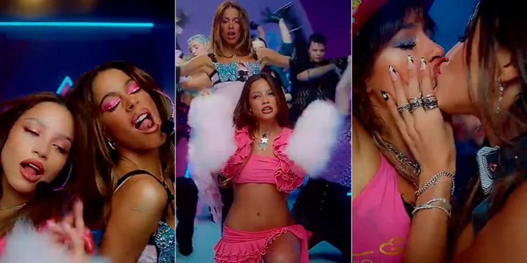 Con un video y un apasionado beso, Emilia Mernes y Tini Stoessel sacaron un tema juntas