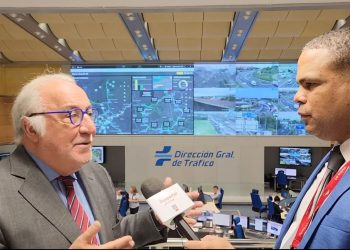 Director de Tráfico de España valora labor del INTRANT para mejorar la imagen internacional de RD en seguridad vial