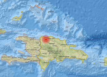 Terremoto de magnitud aproximada de 5.1 en República Dominicana