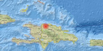Terremoto de magnitud aproximada de 5.1 en República Dominicana