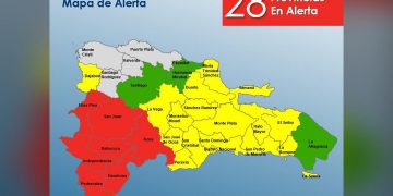 COE aumenta a 26 las provincias en alerta por lluvias