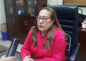 Gobernadora Rosa Santos expresa comercio funciona con normalidad en Santiago