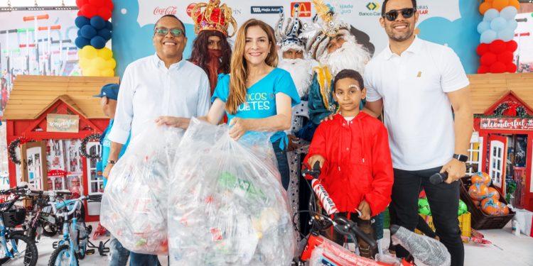 Alcaldesa Carolina Mejía anuncia cuarta edición de «Plásticos por Juguetes» será el Día de los Reyes Magos