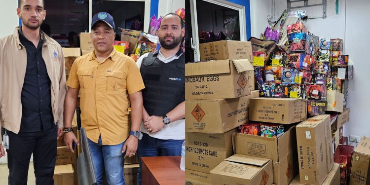 Interior y Policía desmantela red de distribución ilegal de fuegos artificiales en Santiago