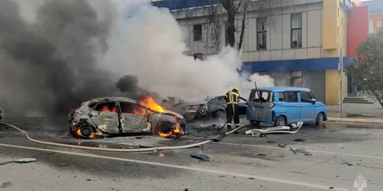 24 civiles muertos y más de 100 heridos tras un ataque ucraniano contra la ciudad rusa de Bélgorod