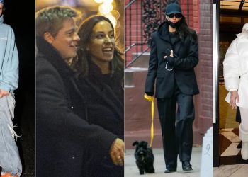 Justin Bieber fue a comer en Beverly Hills y Brad Pitt celebró su cumpleaños con Inés De Ramón en París: celebrities en un click