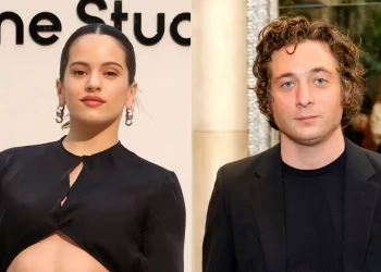 Rosalía y el detalle cute con Jeremy Allen White