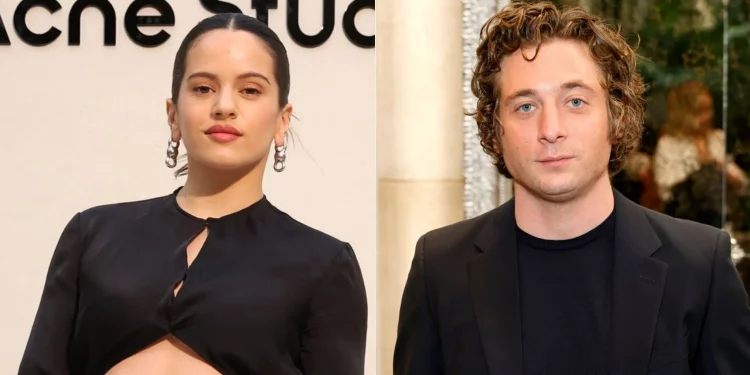 Rosalía y el detalle cute con Jeremy Allen White