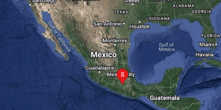 Un sismo de 5.7 en el centro de México se sintió en la capital