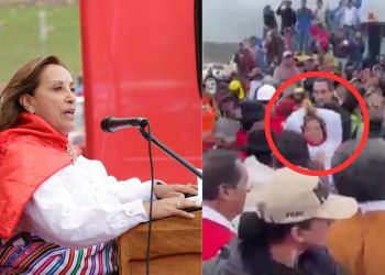 VIDEOS: Insultan y jalan el cabello a Dina Boluarte en Ayacucho