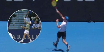 El increíble punto de un tenista húngaro que hizo recordar a la mejor jugada de Federer en el Abierto de Australia