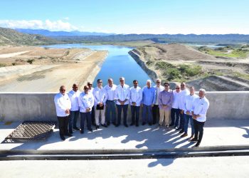 Presidente Abinader inaugura embalse de la presa Montegrande para garantizar agua a la Región Sur