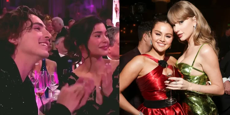 Timothée Chalamet y Selena Gomez aclaran chisme de los Globos de Oro