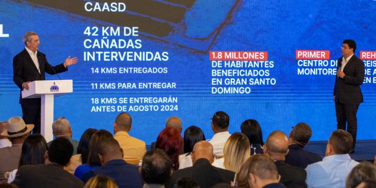Presidente Abinader aumentó la inversión para solucionar el abastecimiento de agua en un 85% durante el periodo 2020-23 comparado con el periodo 2016-2019