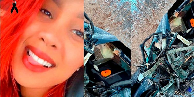 Joven dominicana de Moca muere en accidente al perder control en carretera resbaladiza en Nueva York