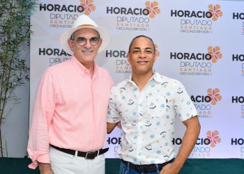 Horacio López felicita a Alexander Germoso por su elección como regidor de OD en Santiago