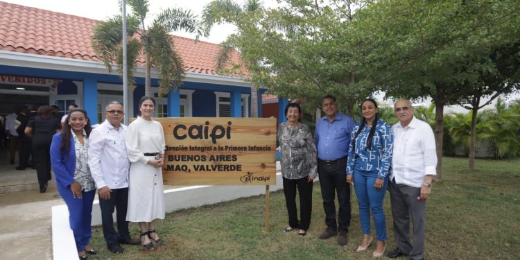 INAIPI pone en servicios el nuevo CAIPI Buenos Aires, en el municipio de Mao, provincia Valverde