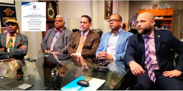 El MIREX reconoce consulado NY por mejor sistema de comunicación digital en 2023 durante ceremonia virtual
