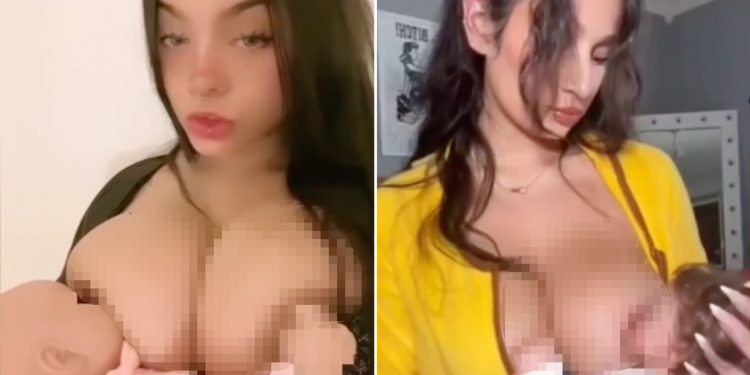 Modelos de OnlyFans ‘amamantando’ muñecos inundan Instagram