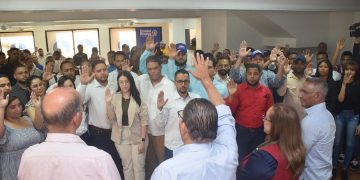 Autoridades de la provincia de Santiago juramentan Comité Provincial de la JRM
