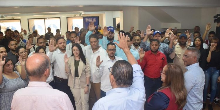 Autoridades de la provincia de Santiago juramentan Comité Provincial de la JRM