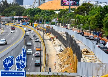 MOPC anuncia restricción del tránsito en horario nocturno en paso a desnivel de la 27 de Febrero con Máximo Gómez