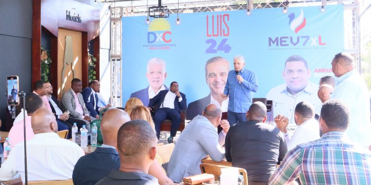 Eduardo Estrella dice trabajan 24/7 para que Abinader gane en primera vuelta con un 70%