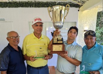 Glenn y Sánchez campeones torneo socios Jarabacoa Golf Club