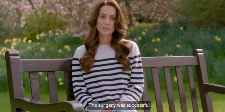 Kate Middleton tiene cáncer: la princesa de Gales lo anunció en un video