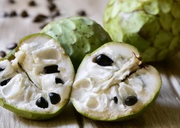 La fruta tropical que es una fuente de vitamina C y que tiene más fibra que el kiwi