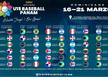Dominicana debuta ante Argentina en Premundial U15 de béisbol
