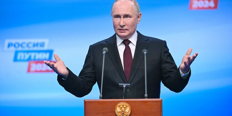Putin agradece al pueblo ruso por su «confianza» durante presidenciales