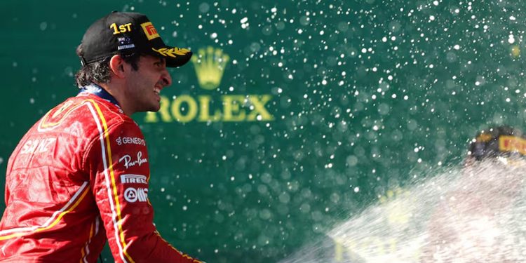 Sensacional victoria de Sainz en Australia F1 y KO de Verstappen