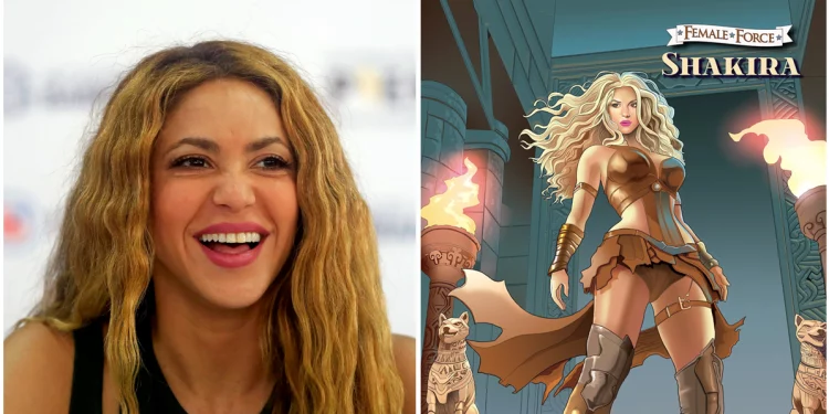 “Shakira y la Fuerza Femenina”, el cómic que contará la historia de la colombiana