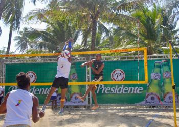 Dan apertura al Voleibol Playero Semana Santa 2024 en Cabarate