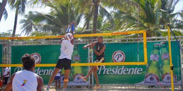 Dan apertura al Voleibol Playero Semana Santa 2024 en Cabarate