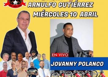 Jovanny Polanco este miércoles en cumpleaños Arnulfo Gutiérrez