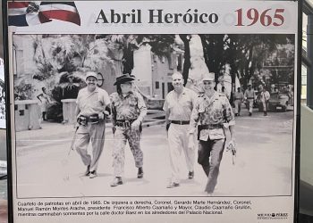UASD abre exposición fotográfica de Milvio Pérez a 59 años de la Gesta de Abril del ´65