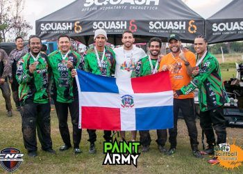 Equipo de Paintball de República Dominicana PAINT ARMY logra puesto importante 