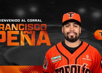 Águilas Cibaeñas sueltan en banda a  Francisco Peña, hijo de Tony
