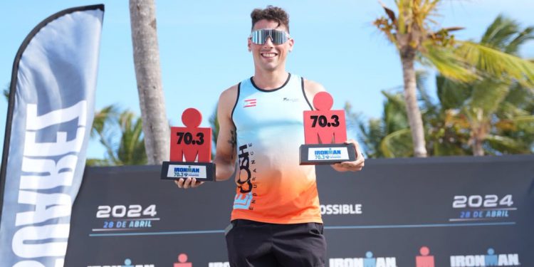 Boricua Javier Figueroa gana Triatlón Ironman 70.3 Cap Cana Ciudad Destino