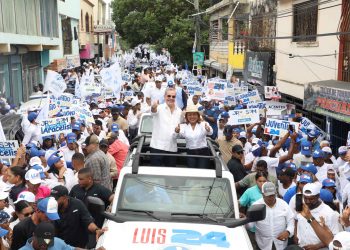 San Pedro de Macorís se moviliza en apoyo reelección de Abinader