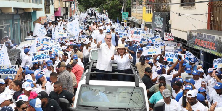 San Pedro de Macorís se moviliza en apoyo reelección de Abinader