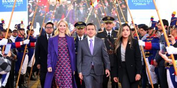 Noboa celebra el resultado de la votación en Ecuador
