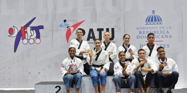 República Dominicana se lleva el tercer lugar en la categoría de poomsae del Dominicana Open de Taekwondo