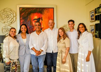 Ulises Rodríguez agradece a Espaillat defensa del país; recibe visita del legislador