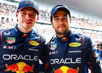 Red Bull llega a 100 poles; Verstappen tiene 37 y Checo 3