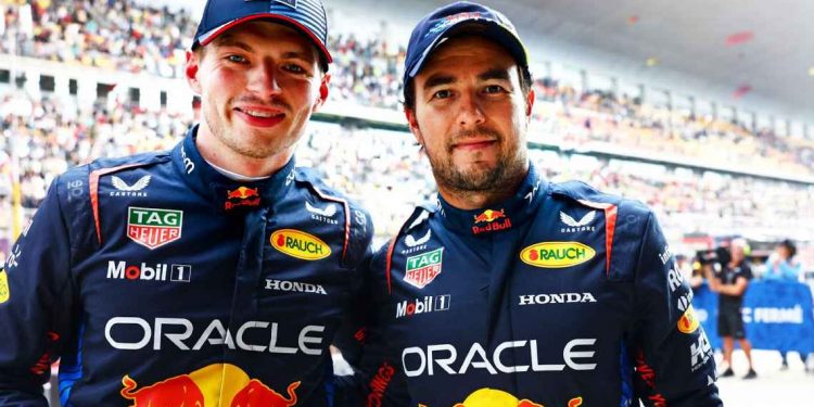 Red Bull llega a 100 poles; Verstappen tiene 37 y Checo 3