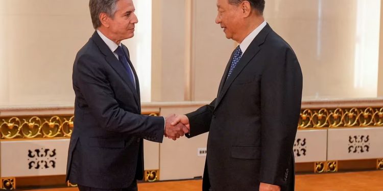 Xi Jinping se reúne con Antony Blinken en su gira por China